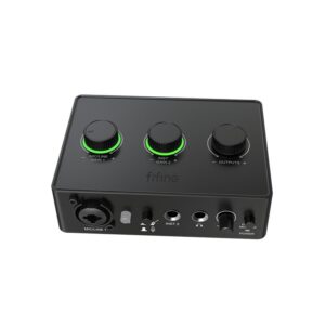 FIFINE AmpliTank Ampli1/SC1 USB Audio Interface with 48V Phantom Power