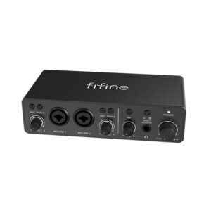 FIFINE AmpliTank Ampli3 2-Channel XLR Audio Interface