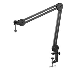FIFINE BM63 Heavy-Duty Desktop Microphone Boom Arm Stand - Image 1